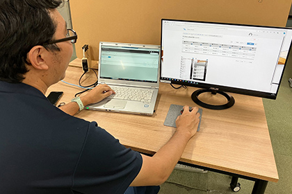 通常業務のスキマ時間でアプリを作成データ連携も含め1ヶ月程度で仕組みを構築