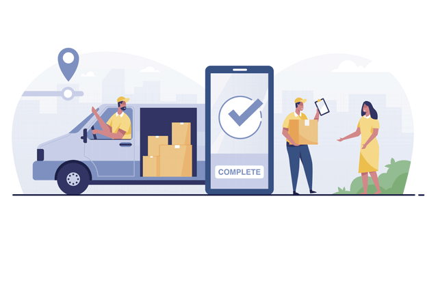 配送記録類の作業を業務用モバイルアプリで効率化