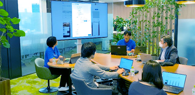 オフラインオフィス会場