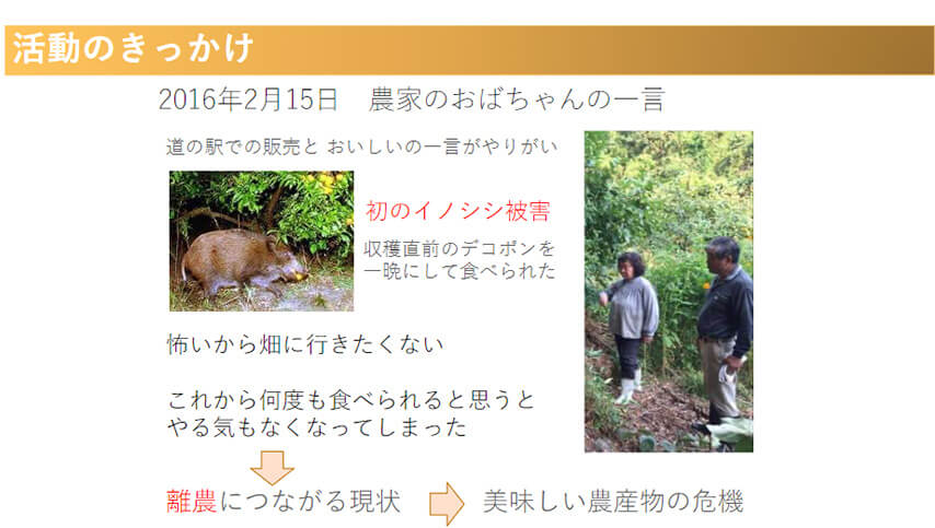 活動のきっかけ