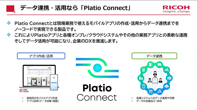 データ活用・連携なら「Platio Connnect」