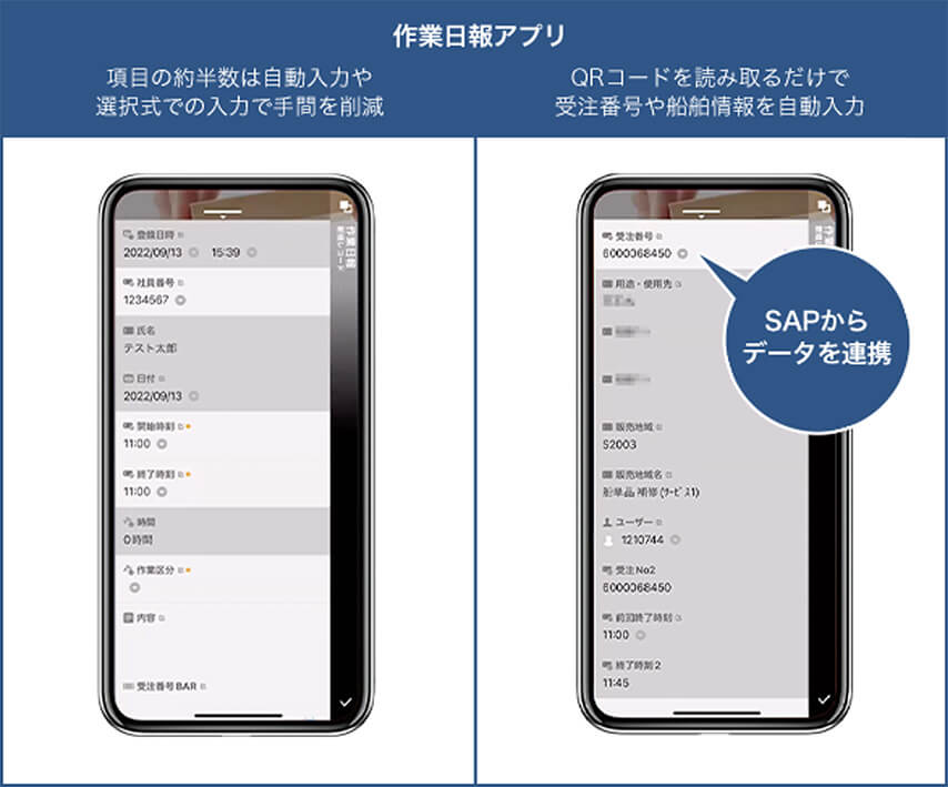 作業日報アプリ