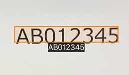 テキスト読み取り