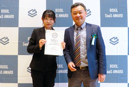 懇親会での名刺交換